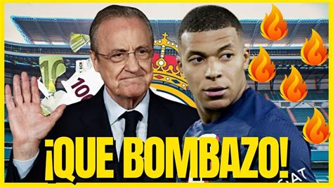 LO ACABAN DE CONFIRMAR BRUTAL NOTICIA PARA FLORENTINO CON MBAPPE