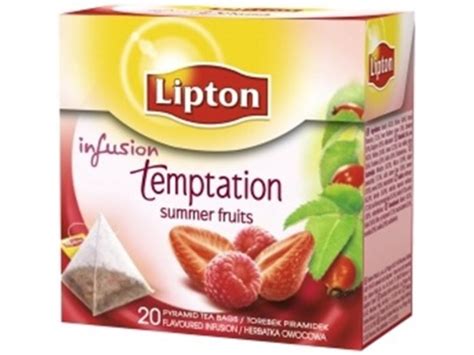 Herbata Owocowa Lipton Infusion Temptation Red Strawberry And