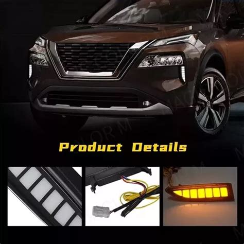 Biseles Led 3funciones Nissan Xtrail 2023 Y 2024 Drl MercadoLibre