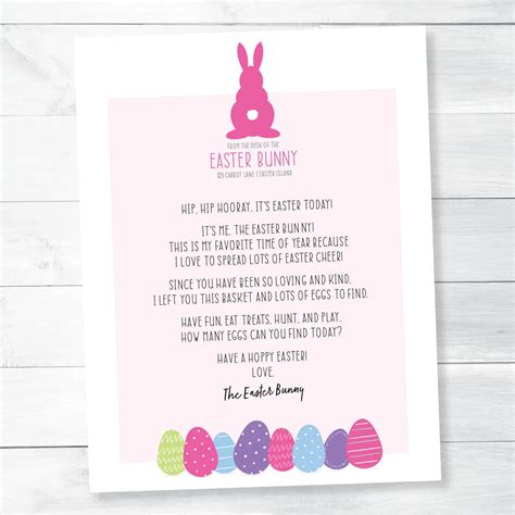 Printable Letters From Easter Bunny Printable Word Searches