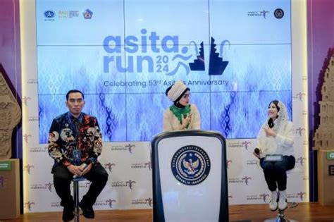 Dukung ASITA Run 2024 Kemenparekraf Inspirasi Untuk Hadirkan Event