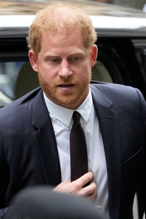 Prince Harry Arrives At High Court For Testimony In