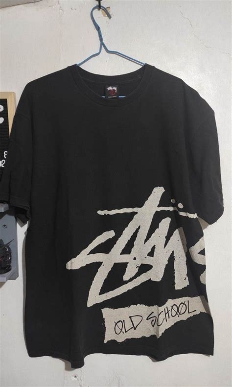 Stussy Old School Lumang Damit Mens Fashion Activewear On Carousell