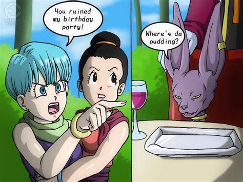 Drawing Bulma Yelling At Beerus Db Meme [2 2] Process Video