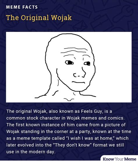 10 Of The Most Iconic Wojaks And What They Mean Know Your Meme