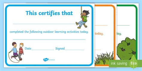 Outdoor Learning Scotland Printable Twinkl Resources