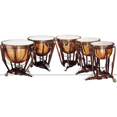 Ludwig Professional Series Hammered Timpani Concert Drums Lkp520kg 20