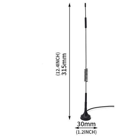 4g Lte Magnetic Antenna 700 2700mhz 12dbi Sma Male Connector External