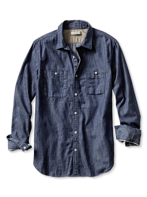 Heritage Denim Utility Shirt Banana Republic