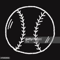 Doodle Baseball Stock Clipart | Royalty-Free | FreeImages