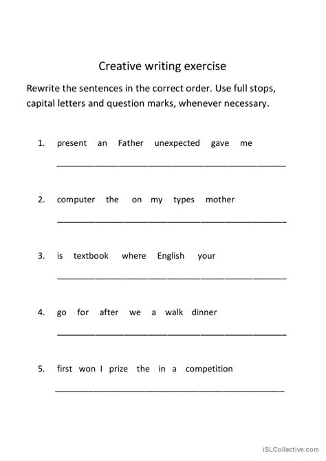 Rewrite Sentences English Esl Worksheets Pdf And Doc