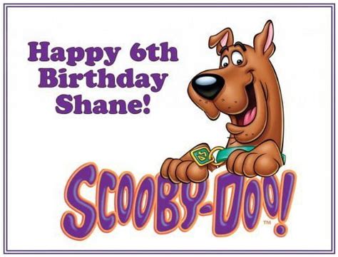 Scooby Doo Cake Edible Icing Image X Rectangular Walmart