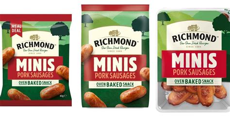 Richmond Launches Into Snacking With Minis Sausage Range News The