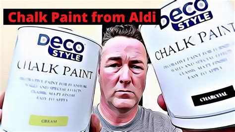 Applying Chalk Paint Deco Style Aldi Youtube