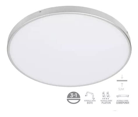 Lampara Led Plafon W Techo Ptlled Rd W Mercadolibre