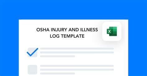 OSHA Injury And Illness Log Template Frontline Data Solutions