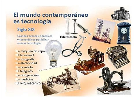 Avances Científicos Y Tecnológicos Del Siglo Xix Timeline Timetoast