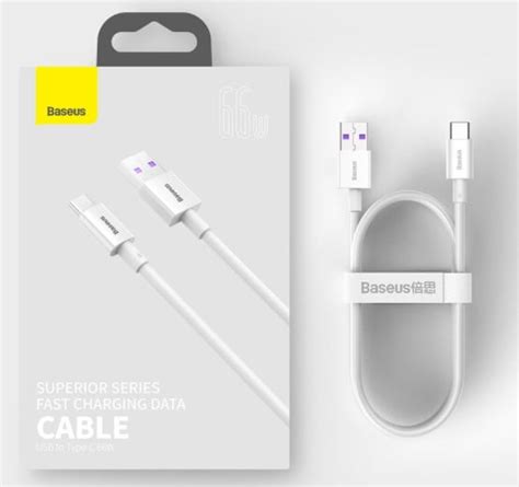 Baseus Superior Series Fast Charging Data Cable Usb To Type C W M