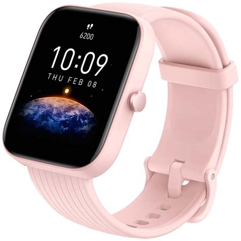 Comprar Amazfit Bip 3 Pro Rosa Pantalla 1 69 Pulgadas