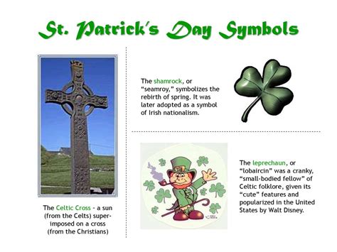 Saint Patrick S Day Symbols St Patricks Day Icon Set Design Element