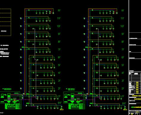 某住宅小区电气系统图纸免费下载 电气图纸 土木工程网