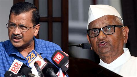 Bjp Using Him Arvind Kejriwal Reacts After Anna Hazare S Stinging Letter Over Delhi Excise Policy