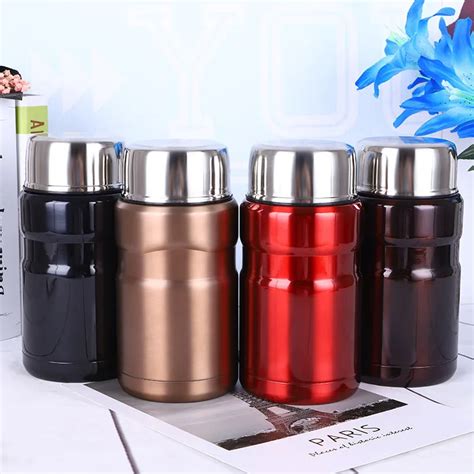 High Grade Food Soup Thermos Vacuum Flask BPA Free Stainless Steel