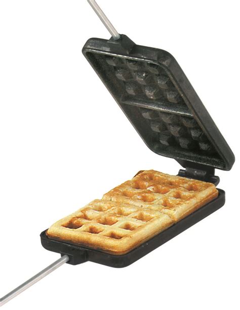 Mountain Pie Maker, Cast Iron - Waffle