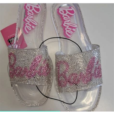 Sandalias De Barbie Con Brillos Xh Qy