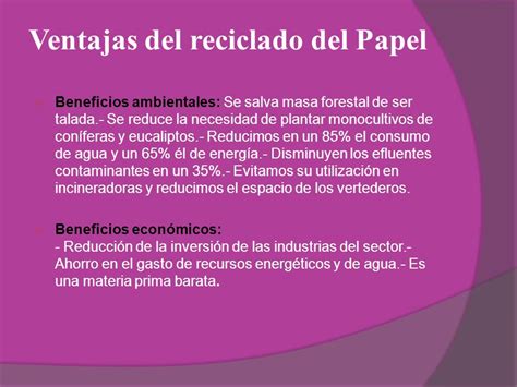 Ir Al Circuito Puesto Audaz Ventajas Del Papel Reciclado Motivo