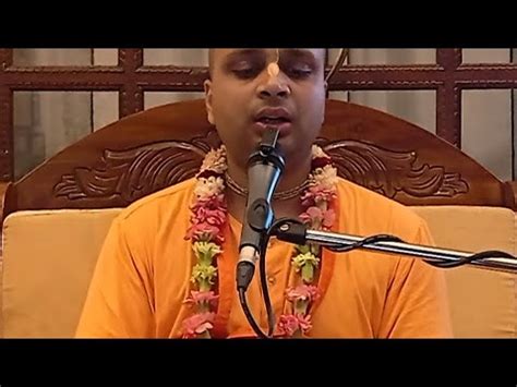 Morning Bhagavatam Class By HG Vidyanidhi Gauranga Prabhuji YouTube