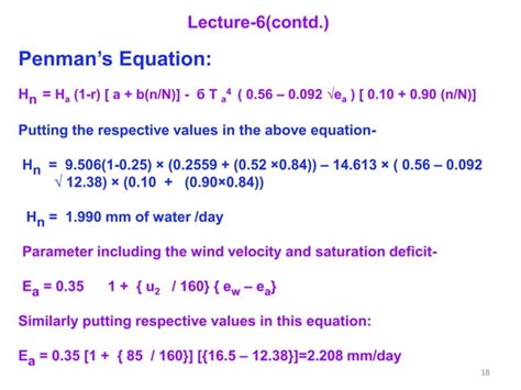 Lecture 6 Ce 1005 Irrigation And Flood Control By Rabindra Ranjan Saha