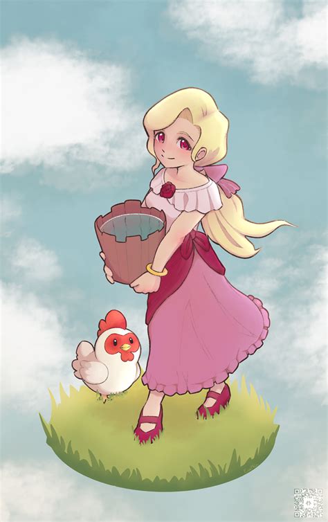 Eve From Harvest Moon Commission Ko Fi Where Creators Get Support