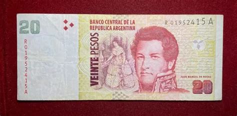 Billete 20 Pesos Reposición Bottero 3531 Sturzenegger