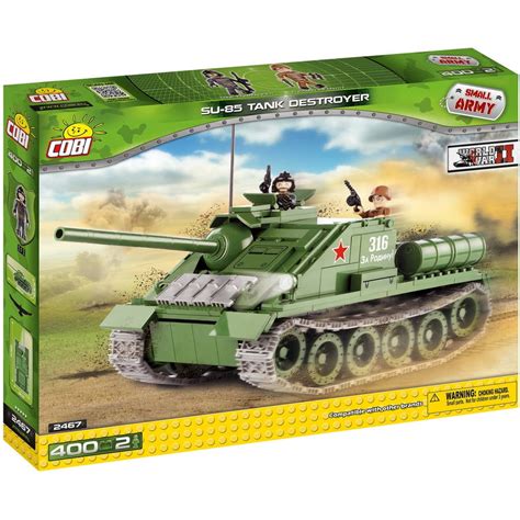 Cobi Small Army SU85 Construction Blocks Building Kit - Walmart.com