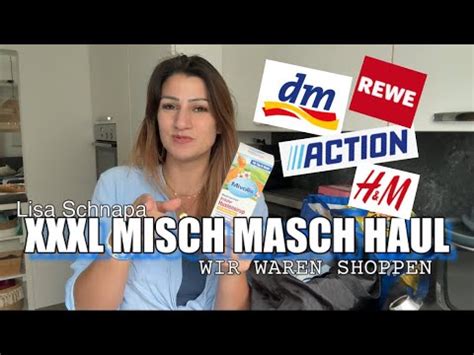 MISCH MASCH HAUL ACTION REWE DM H M SALE 3 für 2 ACTION 30