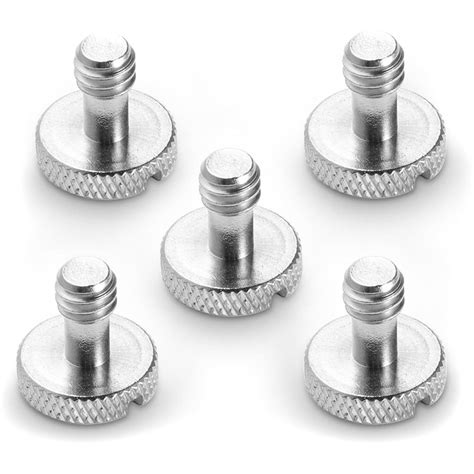 SmallRig 1 4 20 Knurled Camera Screw 5 Pack 1615B B H Photo