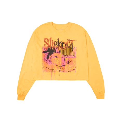 The End So Far Mustard Crop Longsleeve Slipknot Official Store