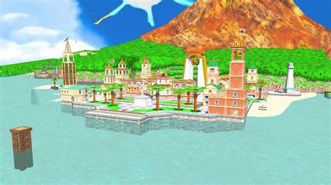 16 Bit Super Mario Sunshine Delfino Plaza Youtube