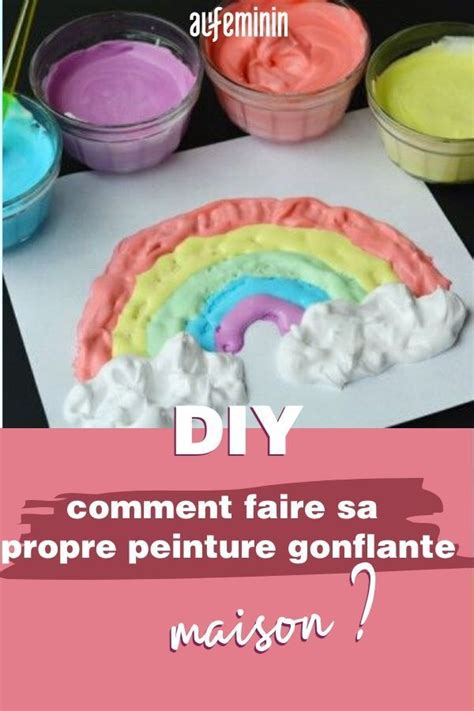 Diy Comment Faire De La Peinture Gonflante Maison Artofit