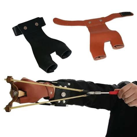 ACCESSOIRE DE TIR L Arc En Cuir De Vache Onglet Prot Ge Vos