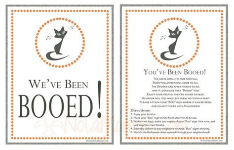 BOO Your Neighbor| {Free Printables} - NOLA Mommy