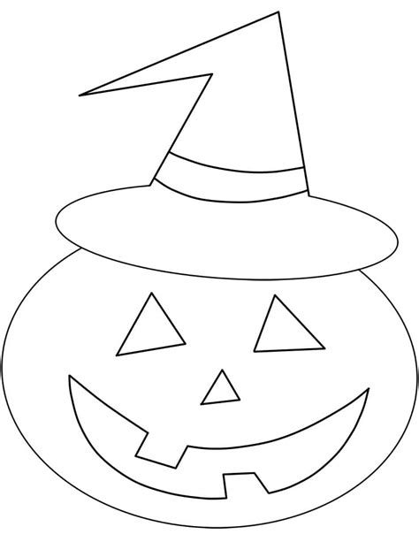 Dibujos de Calabaza de Halloween para Colorear para Colorear, Pintar e ...