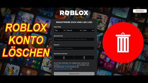 Roblox Konto Löschen Anleitung Für Pc Android Handy App And Iphone Youtube