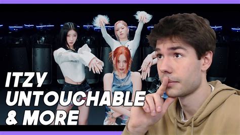 Itzy Untouchable Born To Be And Mr Vampire Reactions Youtube