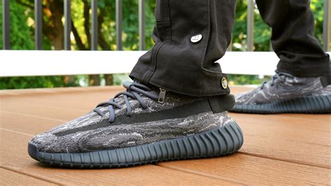 Adidas Yeezy Mx Dark Salt Review On Feet Youtube