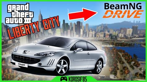 Une 407 Dans Liberty City Beamng G920 Youtube