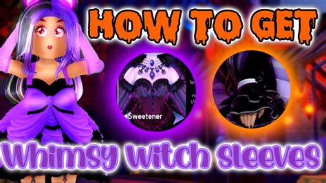 How To Get Whimsy Witch Sleeves Royale High Tea Outfit Hack