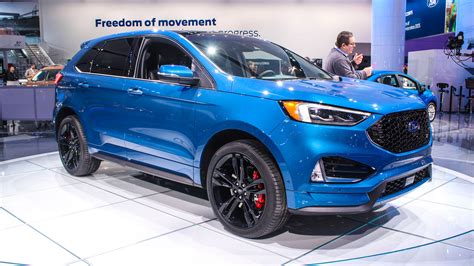 Ford Edge St Takes Detroit By Storm Top Speed