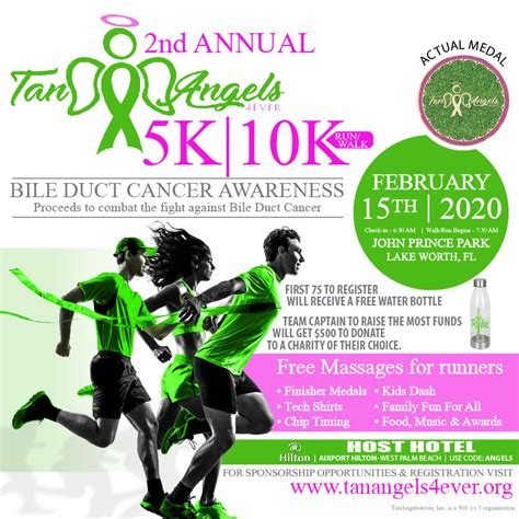 2nd Annual TanAngels4Ever 5K/10K Run/Walk - John Prince Park